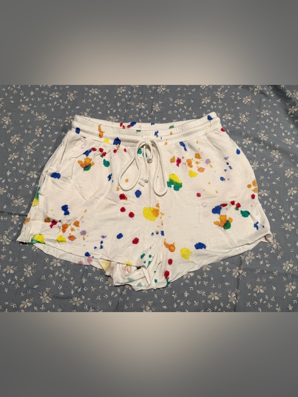 NWOT Colsie Paint Splatter Sleep Shorts